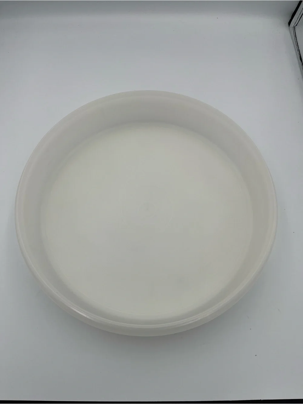 Vintage Tupperware 12” Round Pie Cupcake Cookie Container #242-5 w/Lid